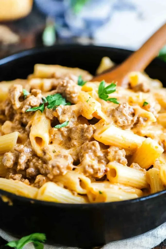 Cheeseburger Pasta