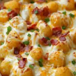 Chicken Bacon Ranch Tater Tot Casserole