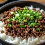 Korean Ground Beef Bowl