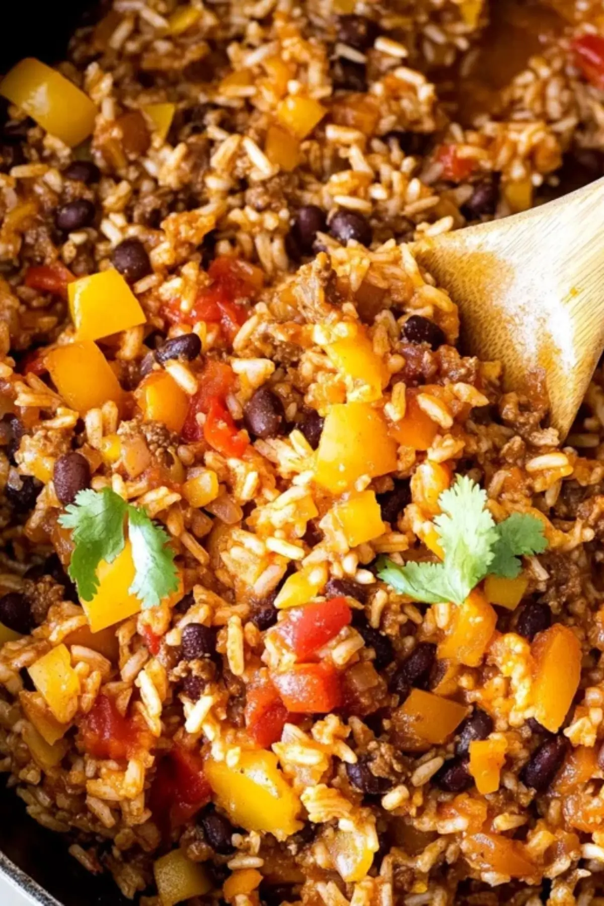Mexican Beef and Rice Skillet