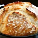 No Knead Dutch Oven Crusty Bread