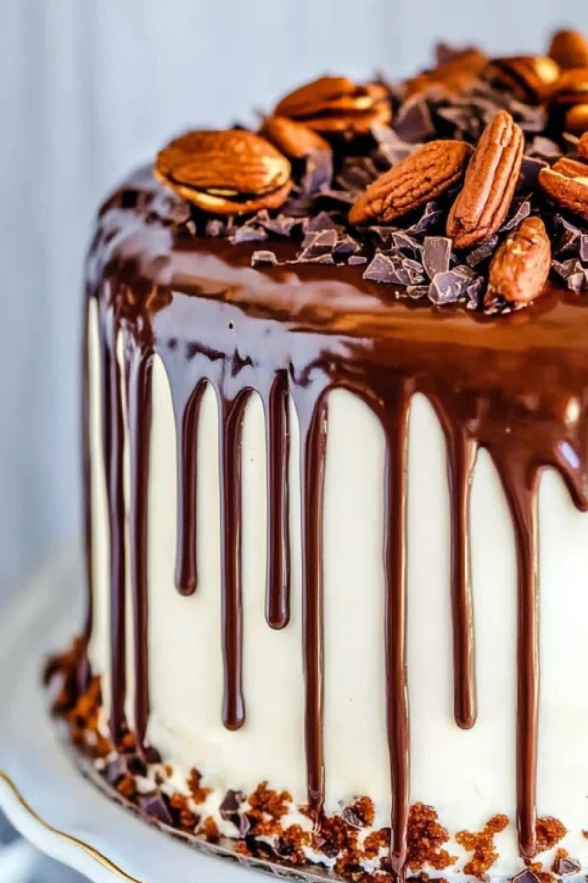 Turtle Chocolate Layer Cake