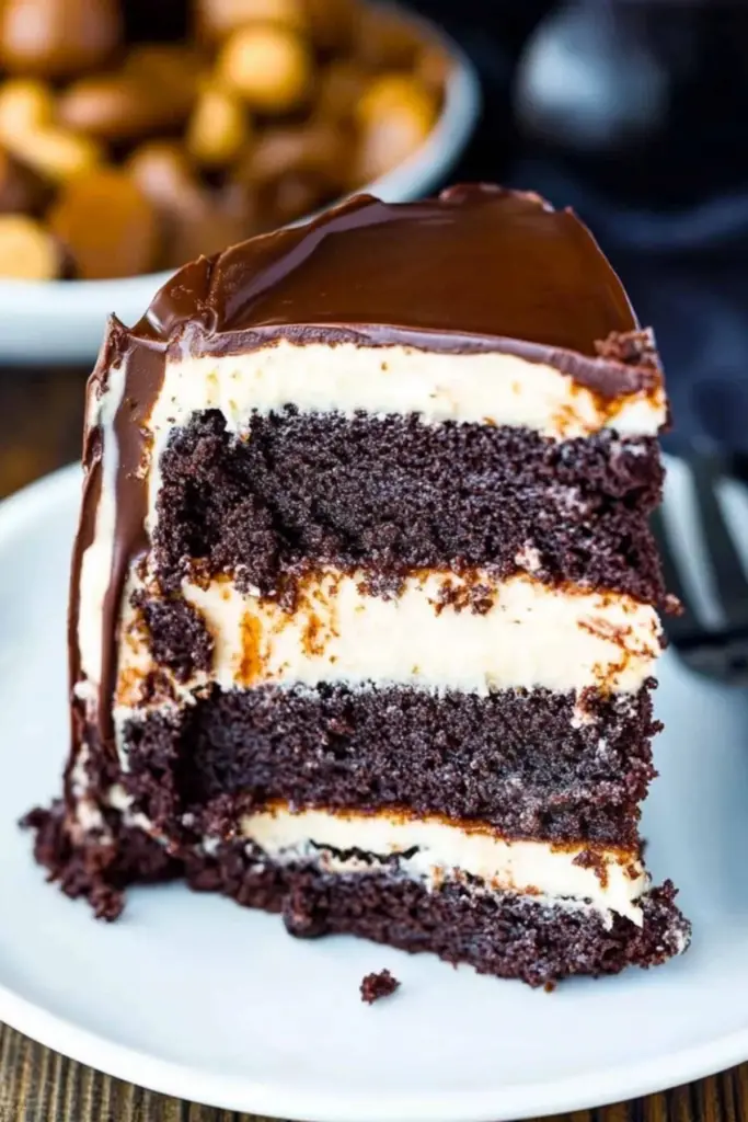 Turtle Chocolate Layer Cake