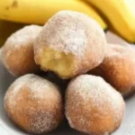 2-Ingredient Banana Donut Holes Sauce