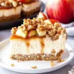 Apple Crisp Cheesecake