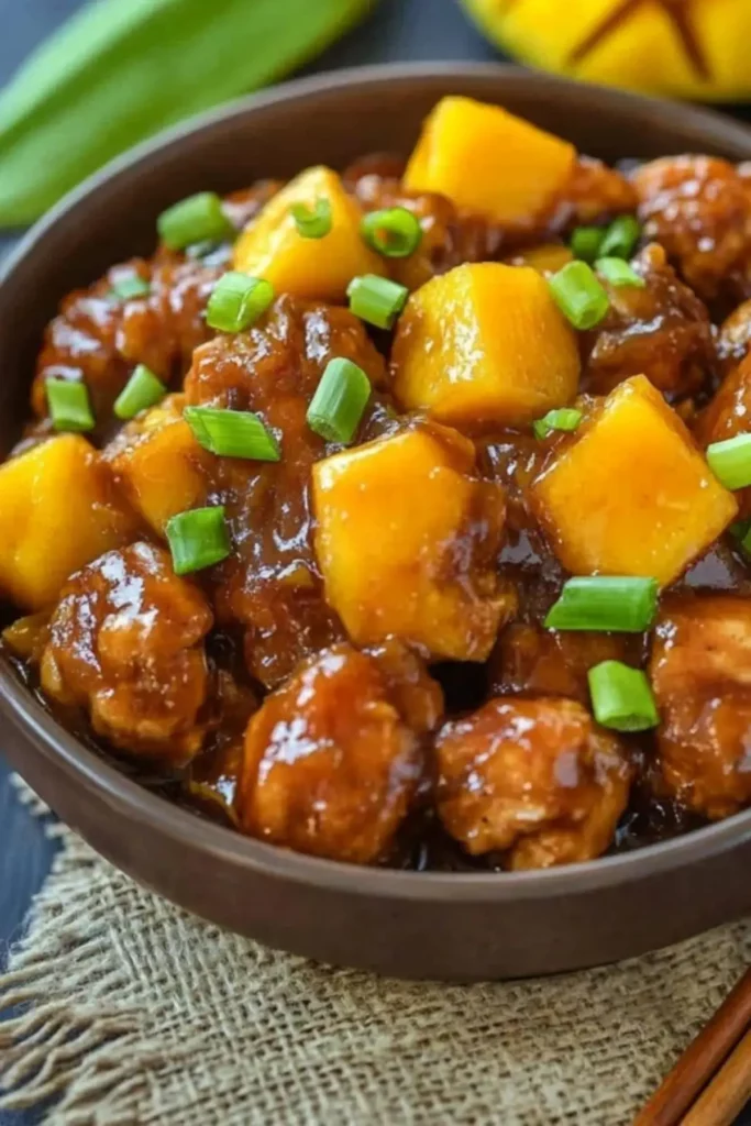 Asian Mango Chicken