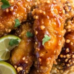 Baked Crunchy Hot Honey Chicken Recipe