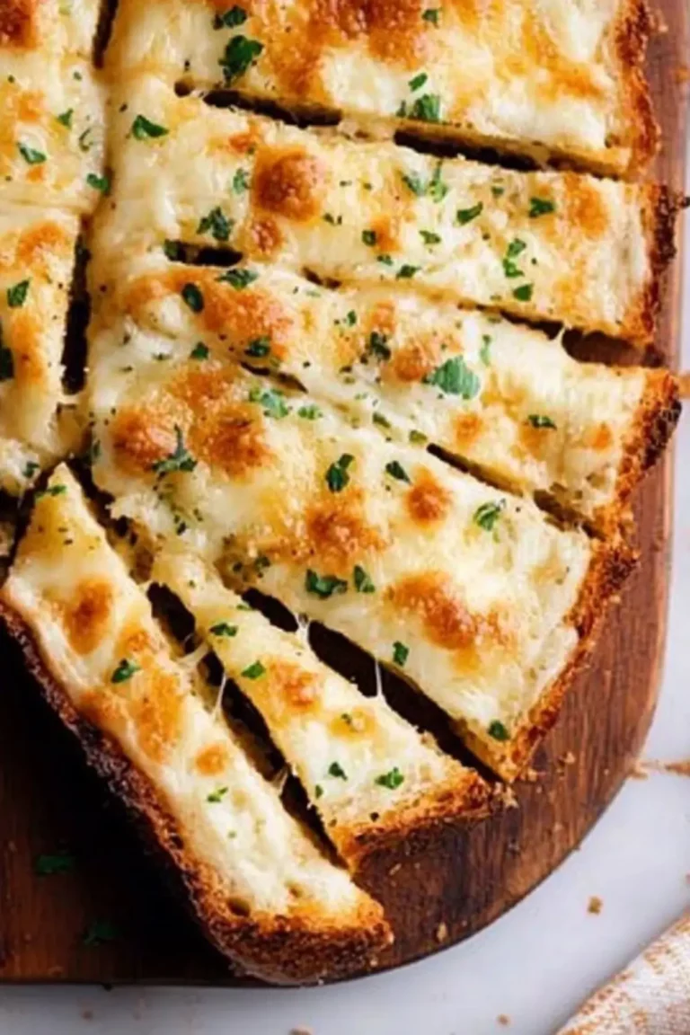 Cheesy Garlic Bread Recipe
