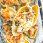 Chicken Scampi Stuffed Pasta Shells