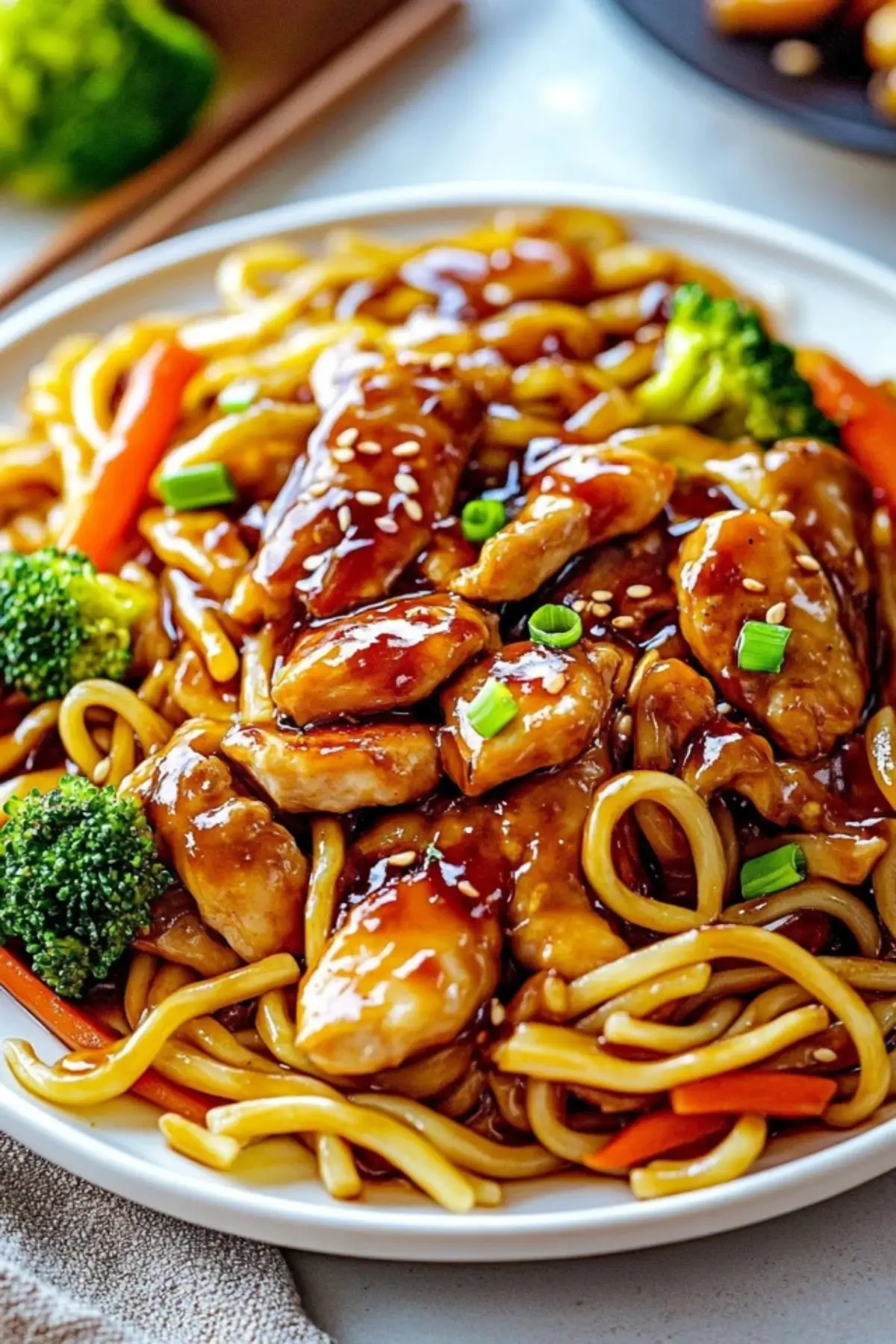 Chicken Teriyaki Noodles