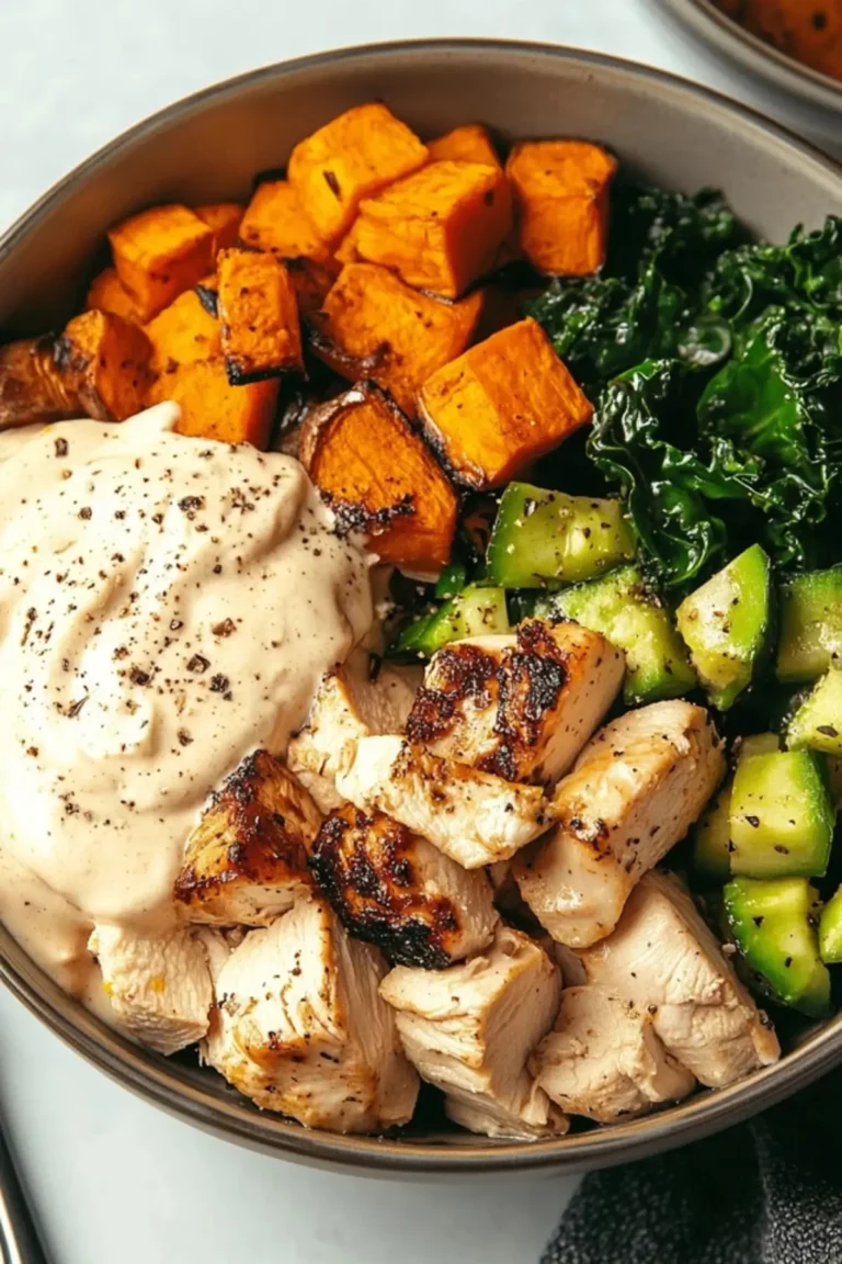 Chicken and Sweet Potato Bowls for Two