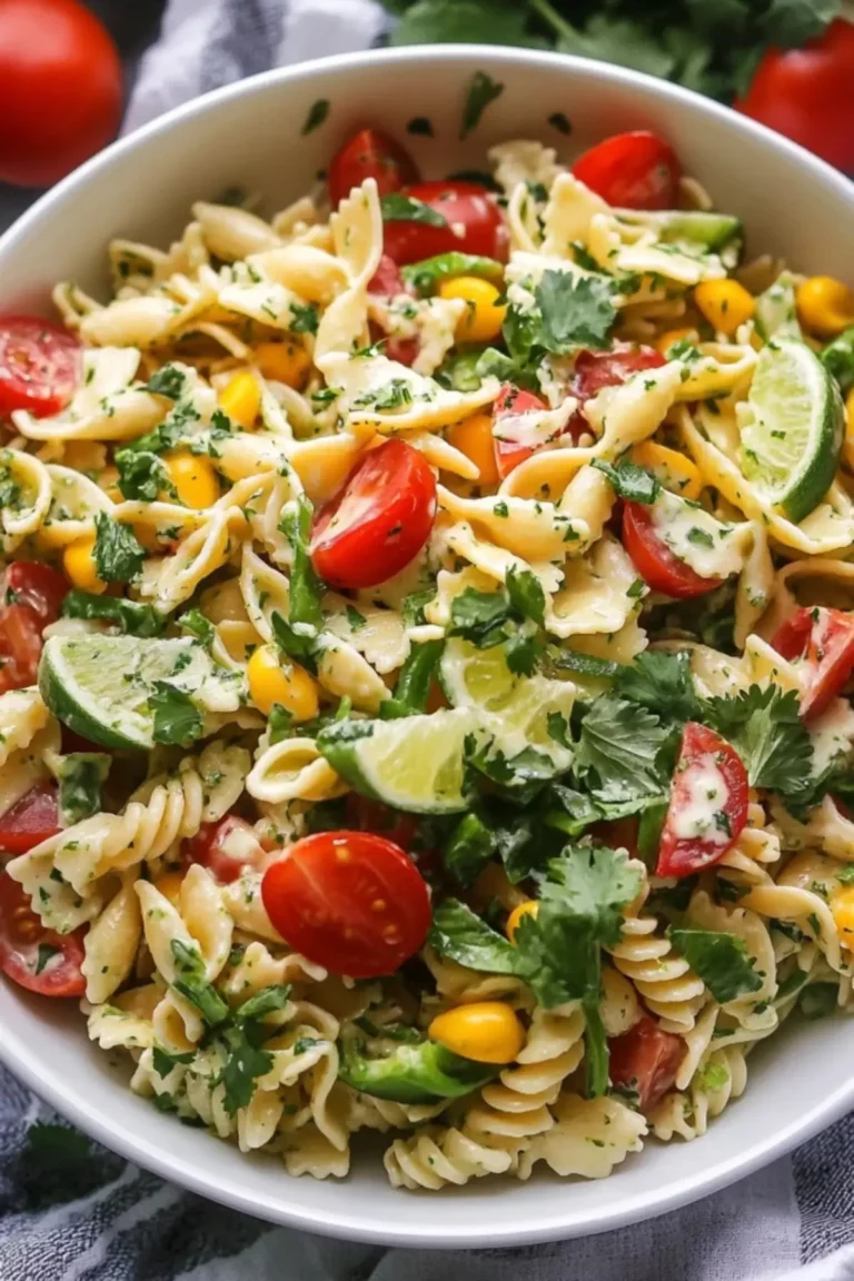 Cilantro Lime Pasta Salad