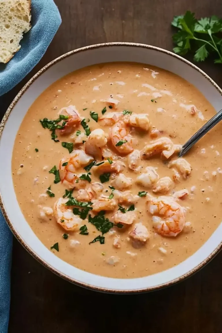 Creamy Crab and Shrimp Seafood Bisque