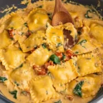 Creamy Tuscan Ravioli