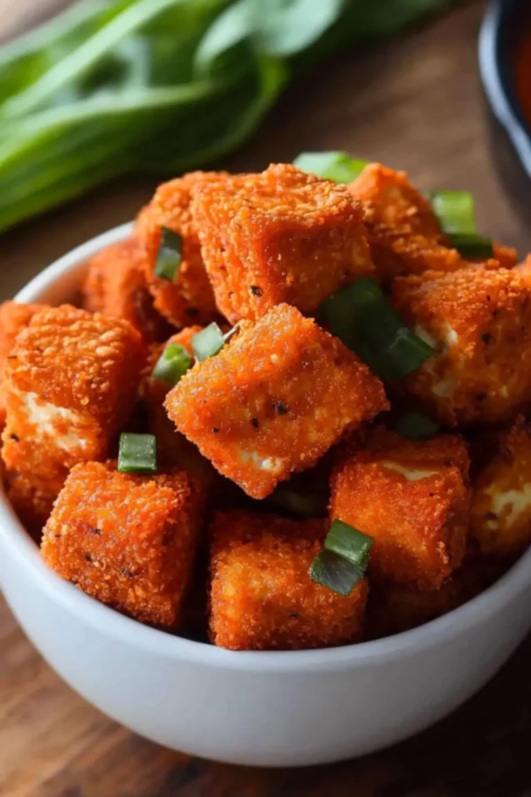 Crispy Buffalo Tofu Bites