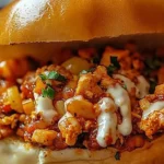 Delicious Cajun Chicken Sloppy Joes