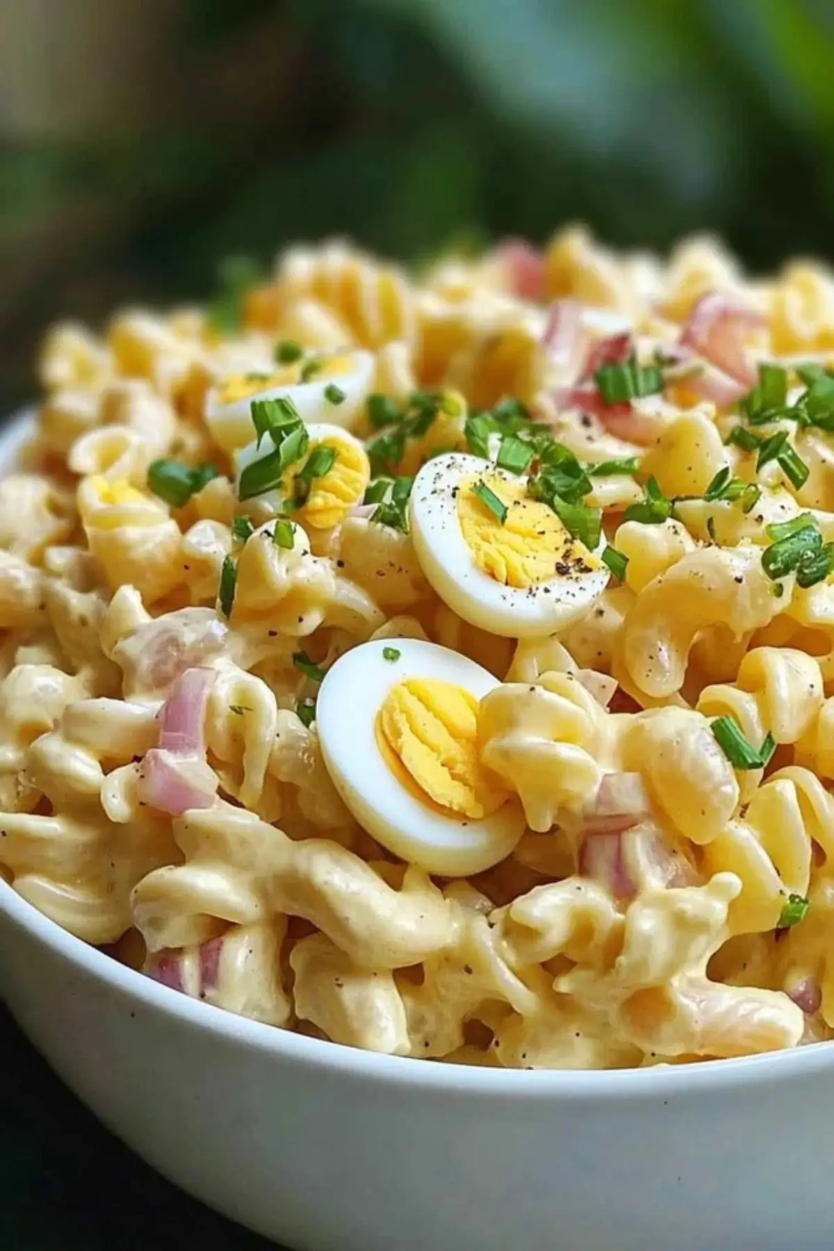 Deviled Egg Pasta Salad