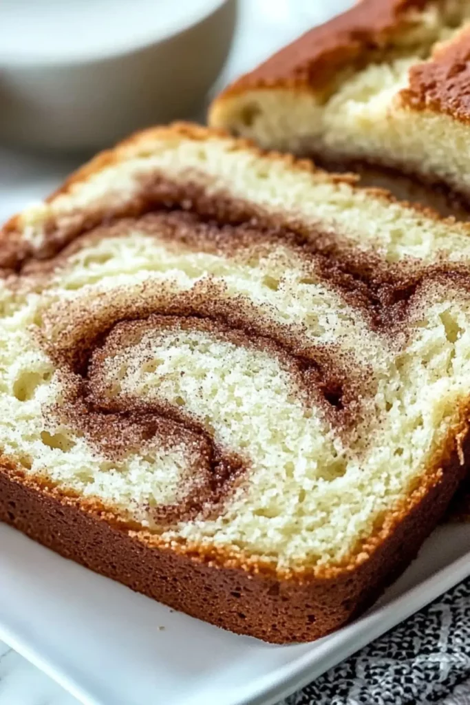 Easy Cinnamon Swirl Quick Bread
