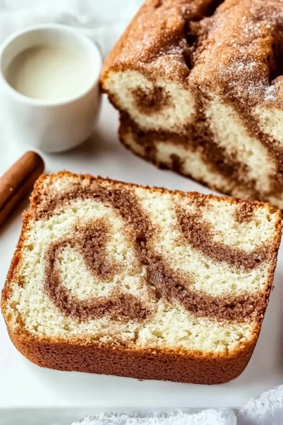 Easy Cinnamon Swirl Quick Bread