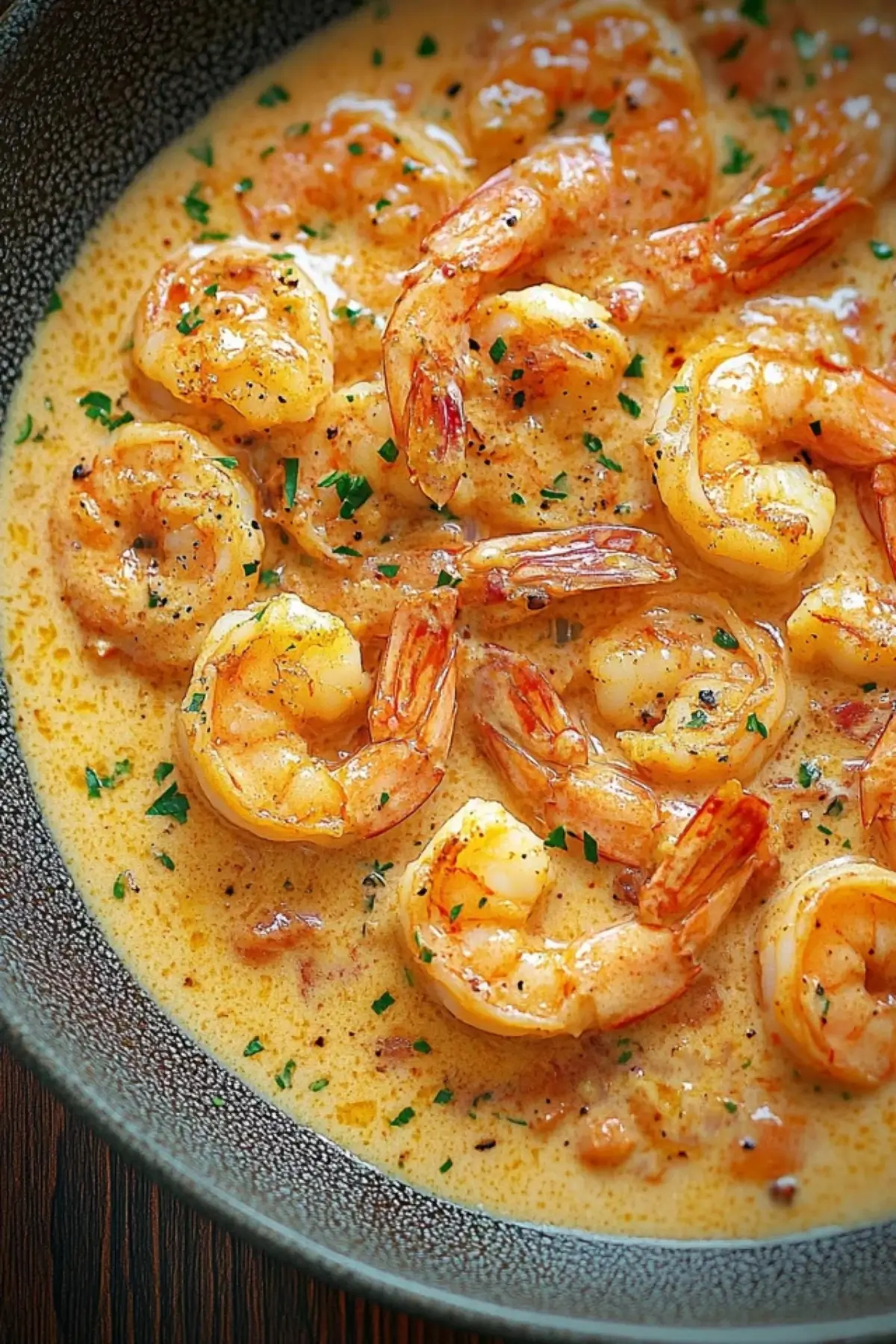 Easy Creamy Garlic Shrimp