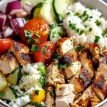 Easy Healthy Greek Chicken Bowls