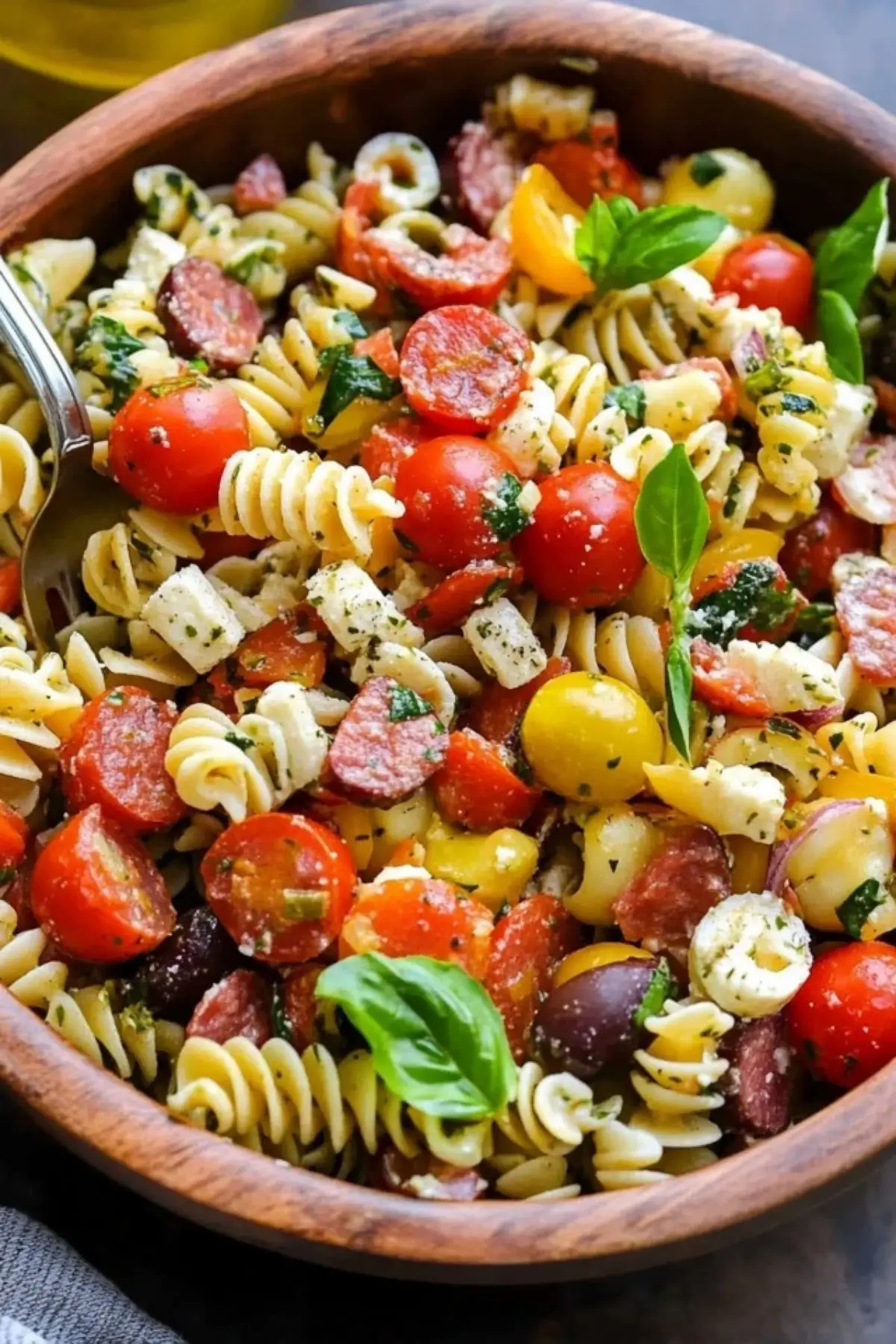 Easy Italian Antipasto Pasta Salad