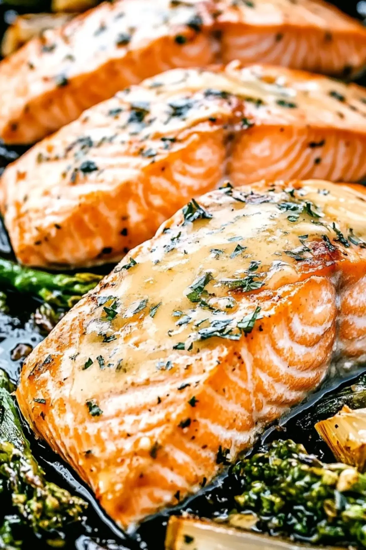 Garlic Butter Baked Salmon
