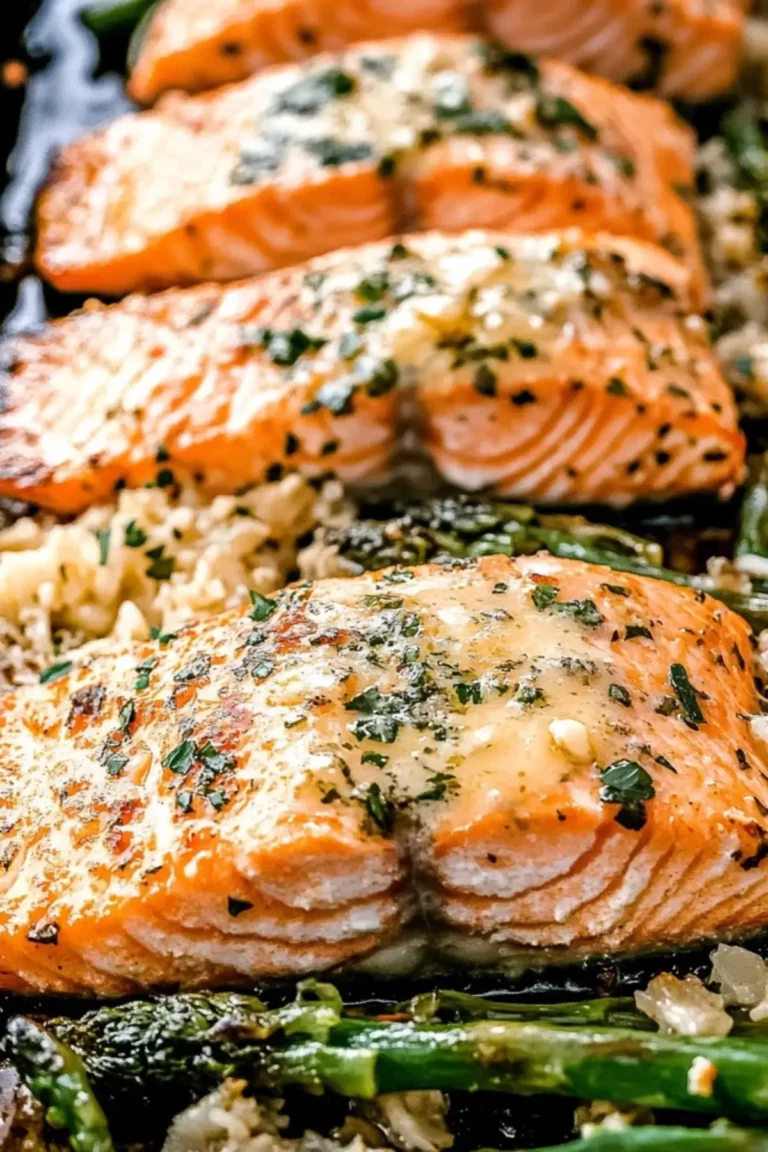 Garlic Butter Baked Salmon