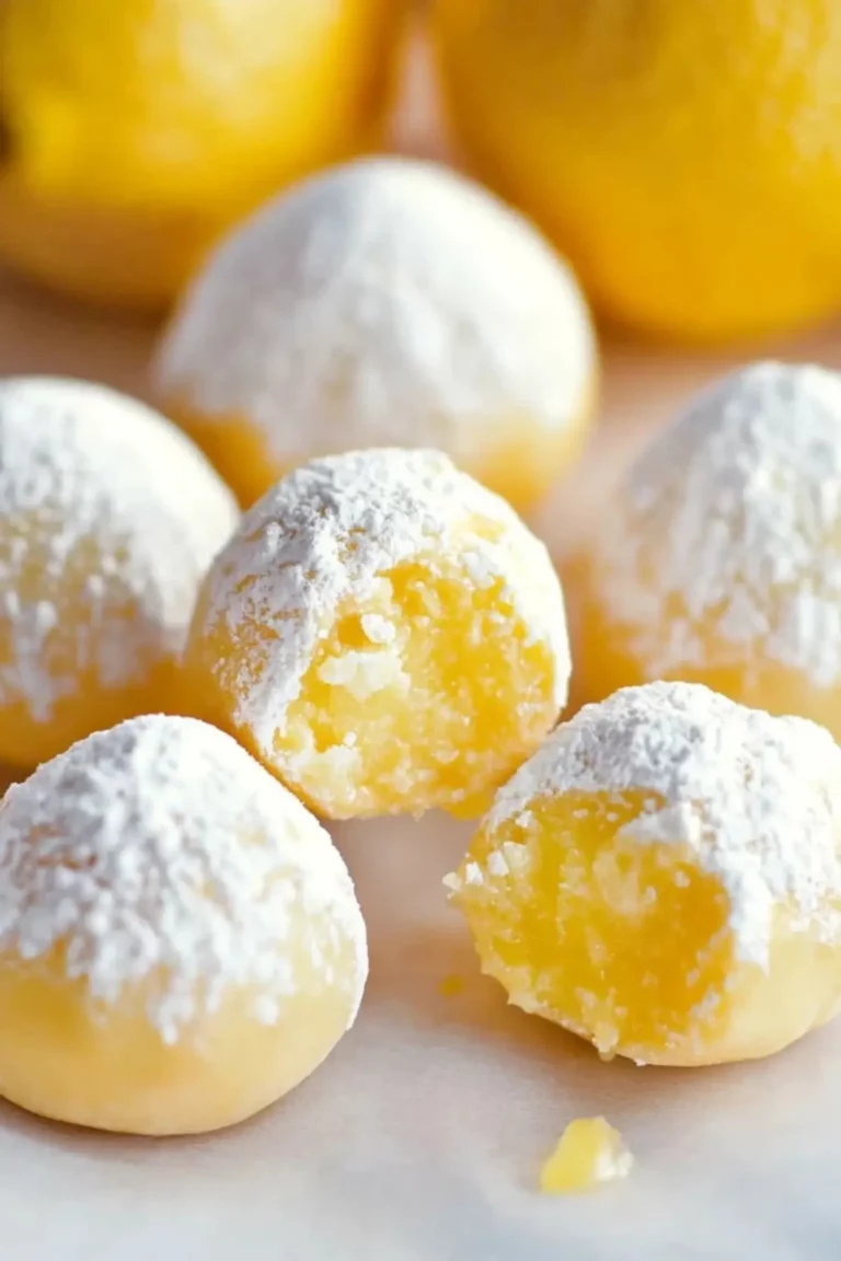 Lemon Truffles 3 Ingredient Recipe