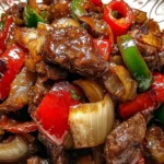 Pepper Steak with Bell Peppers and Onion