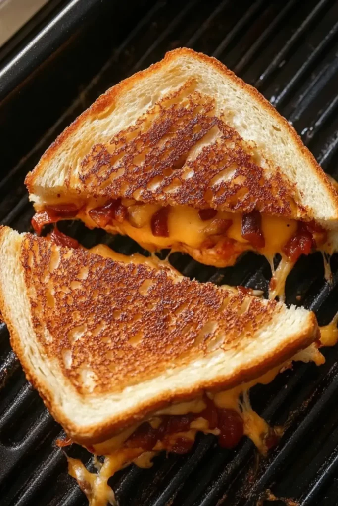 Roasted Jalapeno Popper Grilled Cheese