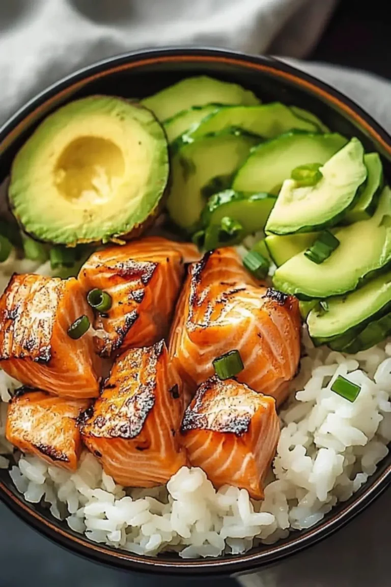Salmon Rice Bowls