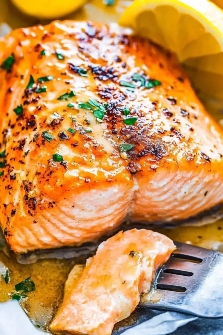 Sheet Pan Lemon Garlic Butter Salmon