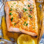 Sheet Pan Lemon Garlic Butter Salmon
