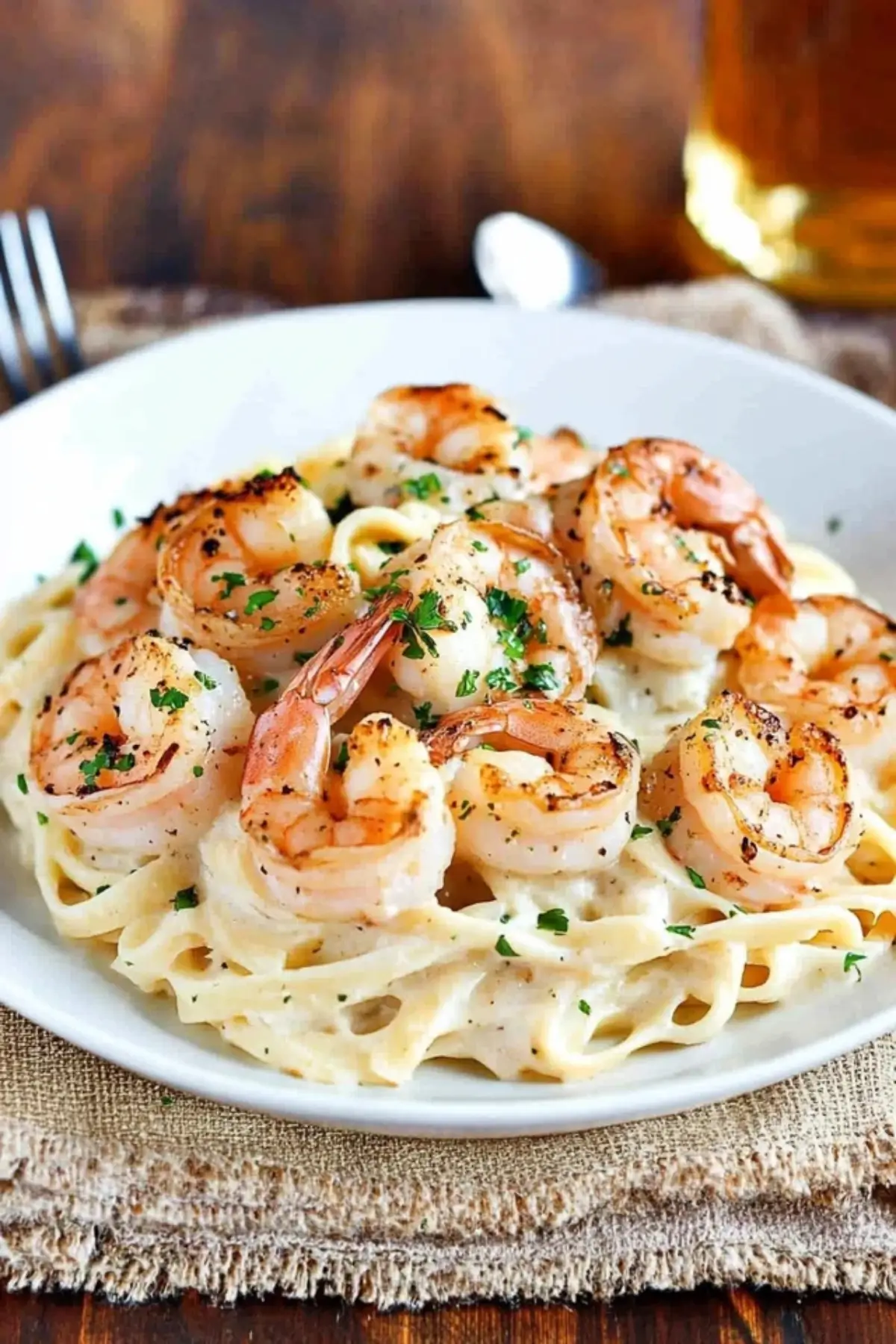Shrimp Alfredo