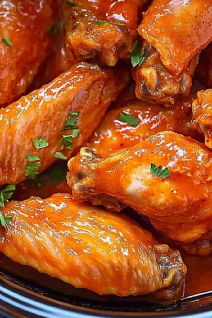 Slow Cooker Buffalo Wings