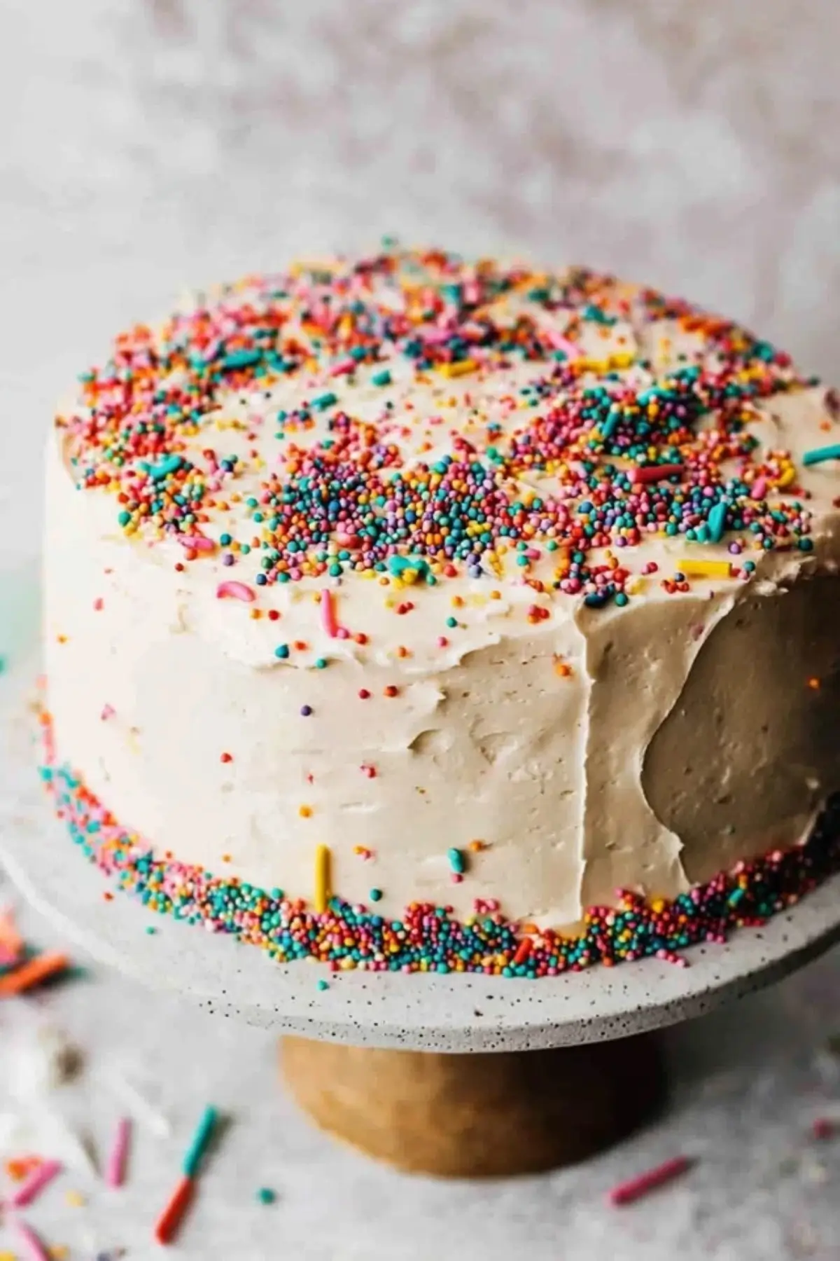 Soft & Moist Funfetti Cake