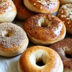 The Best Sourdough Bagels