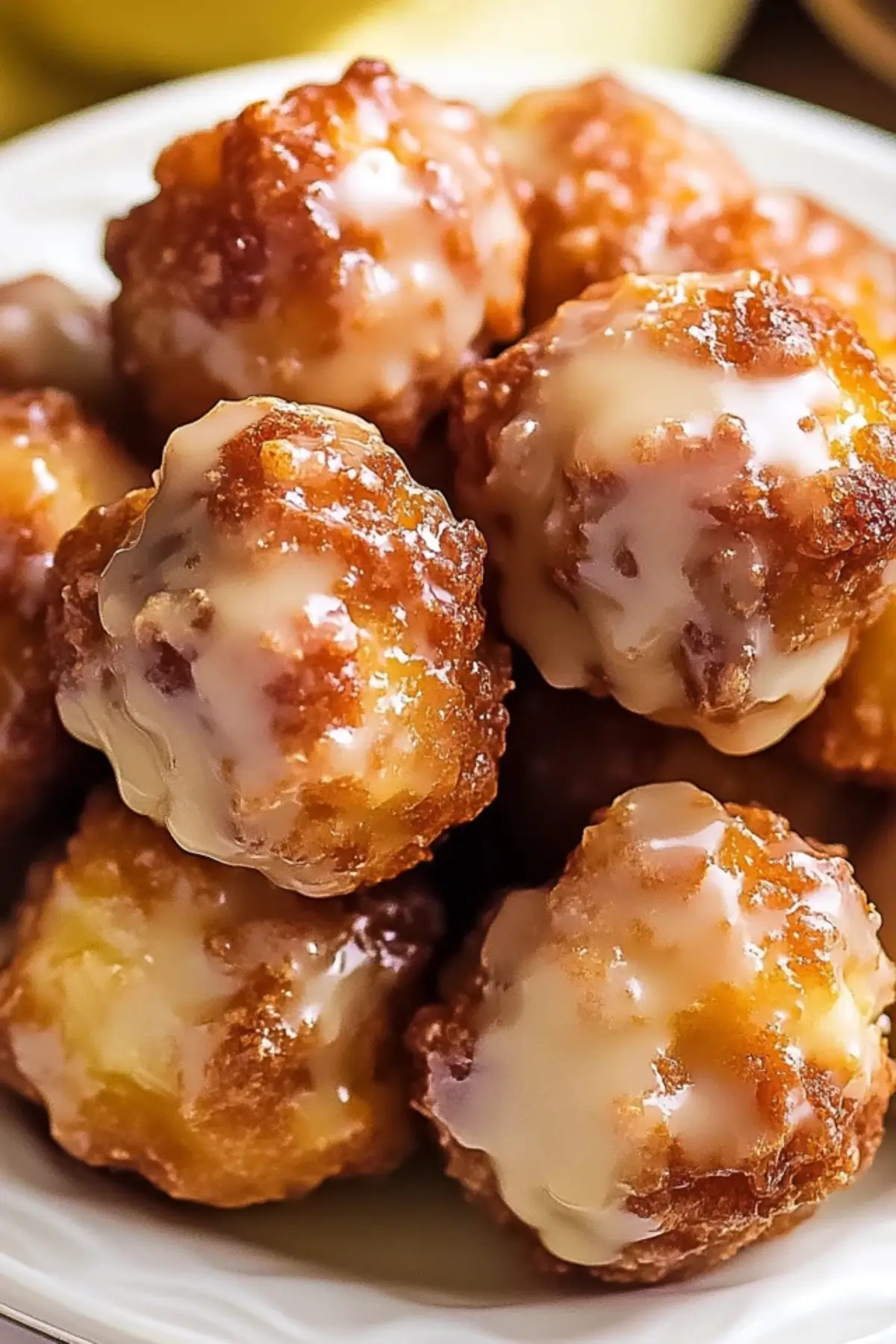 Apple Fritter Bites