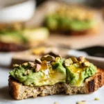 Avocado Toast with Honey and Pistachios