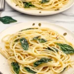 Lemon Spinach Pasta