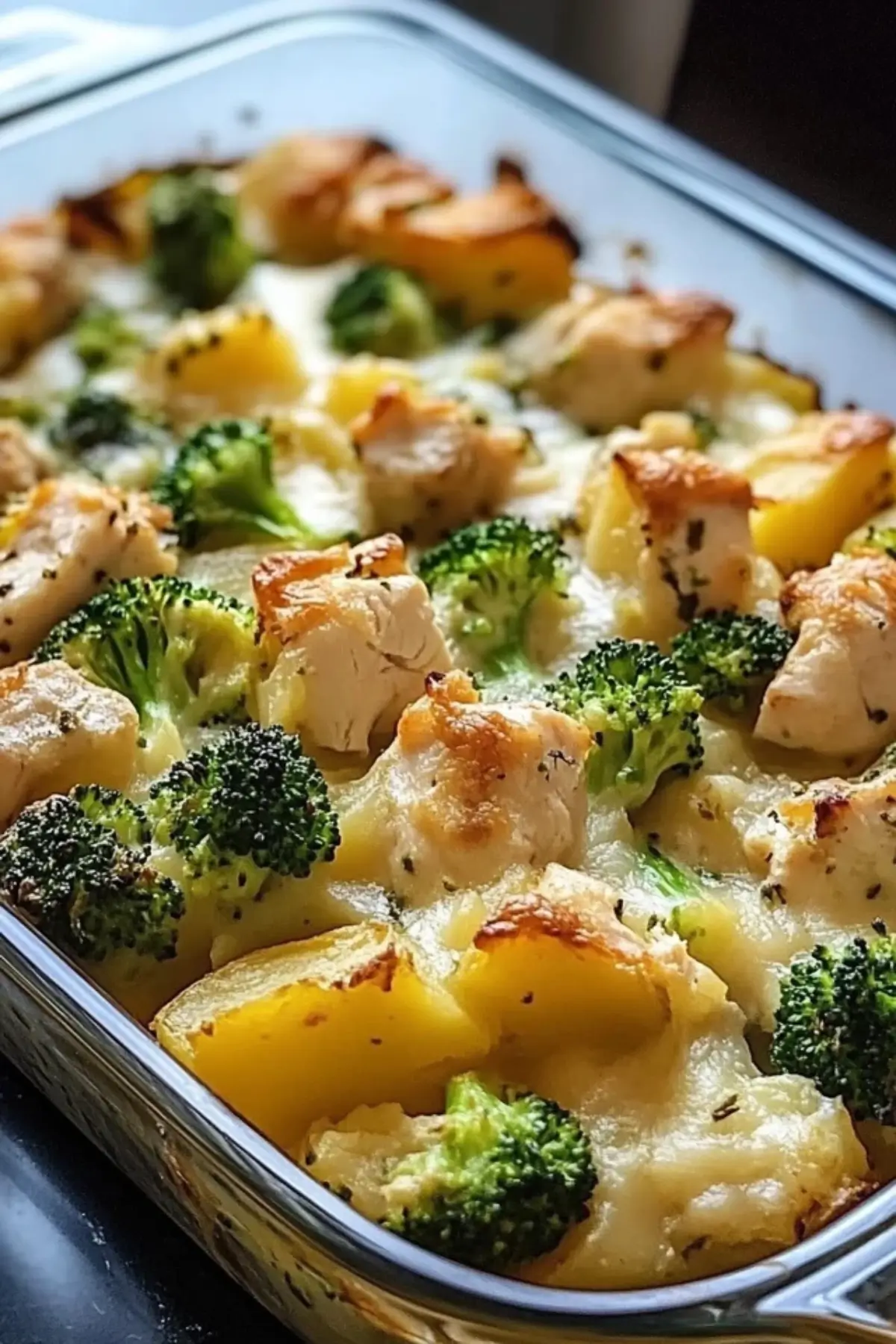 Baked Potato Chicken and Broccoli Casserole