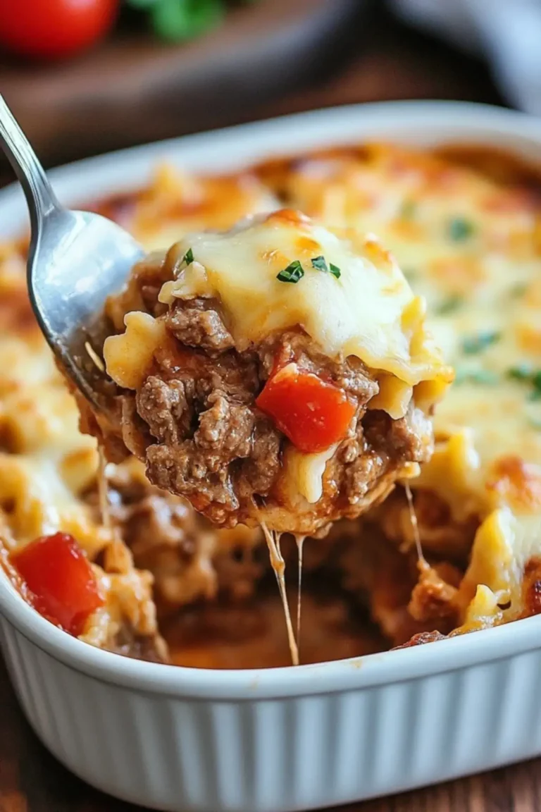 Beef Lombardi Casserole
