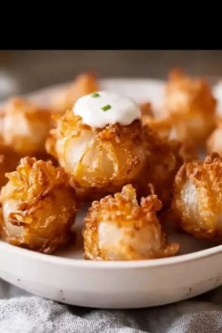 Bite Sized Blooming Onions