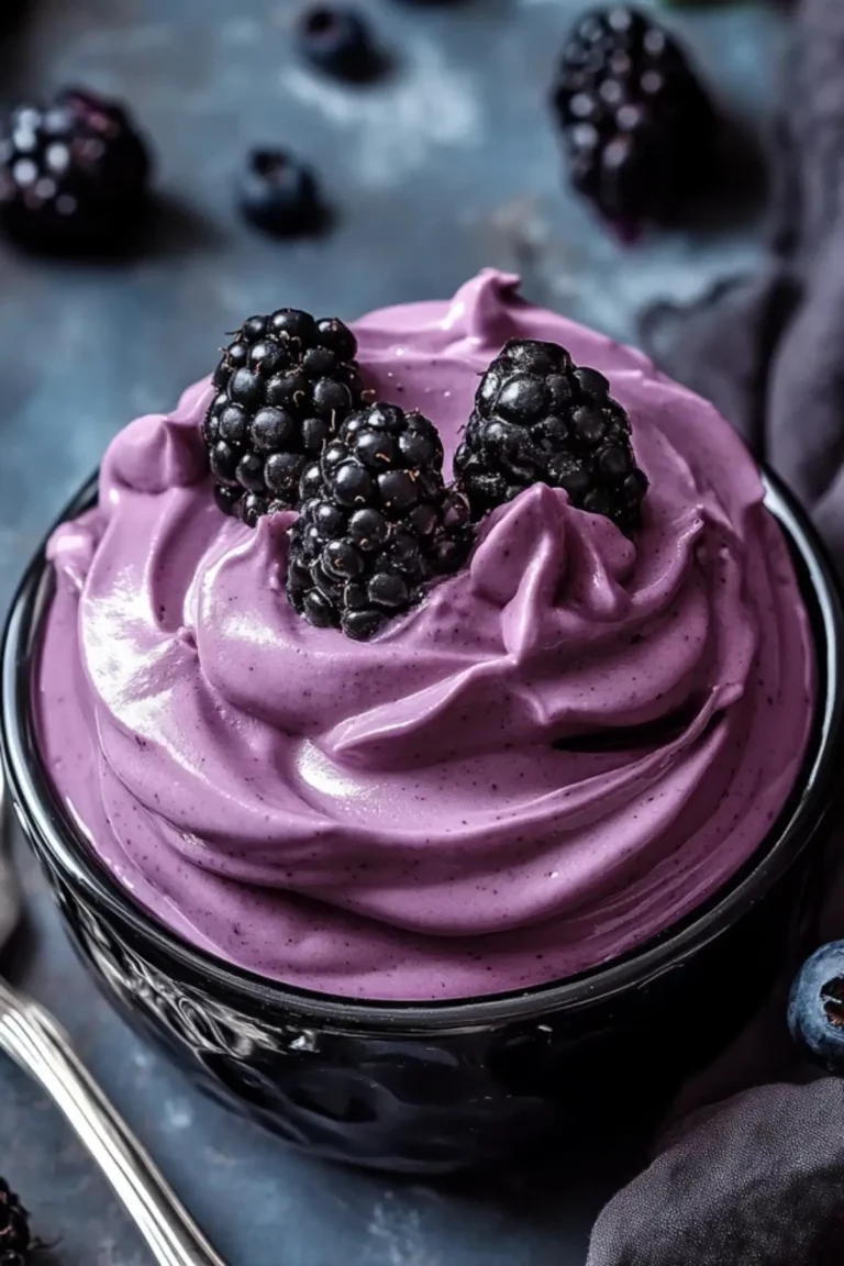Blackberry Mousse