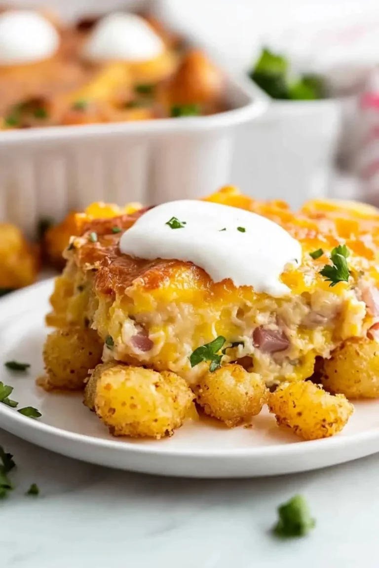 Breakfast Casserole with Tater Tots