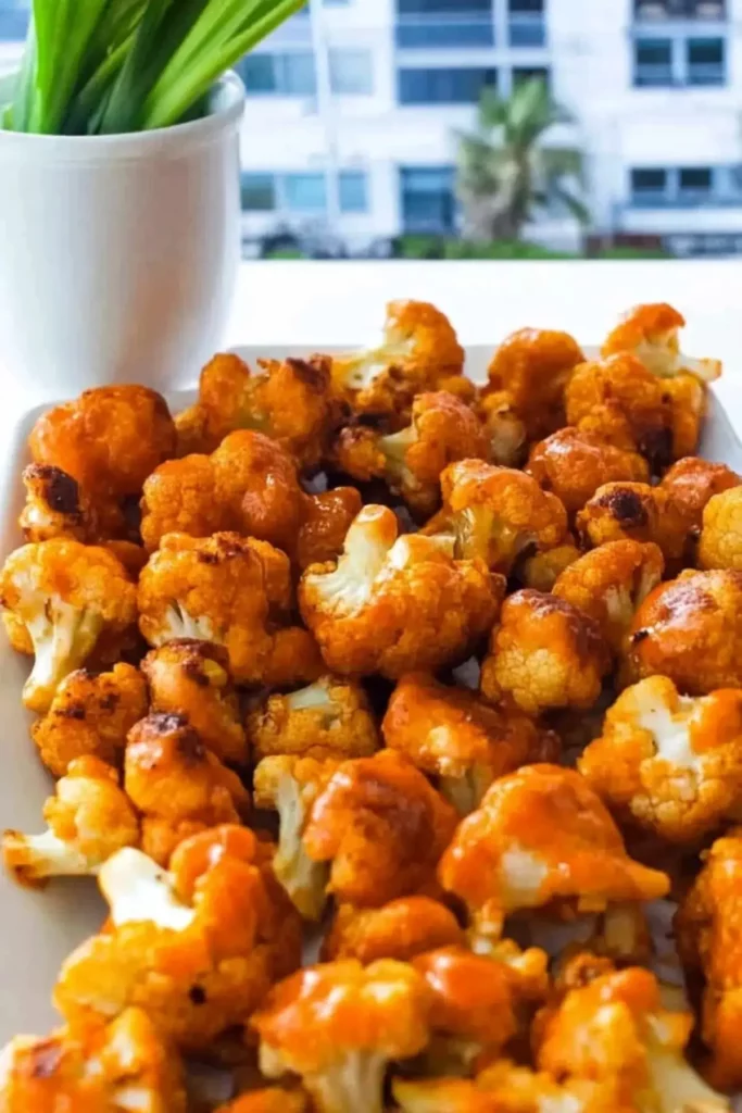 Buffalo Cauliflower Bites