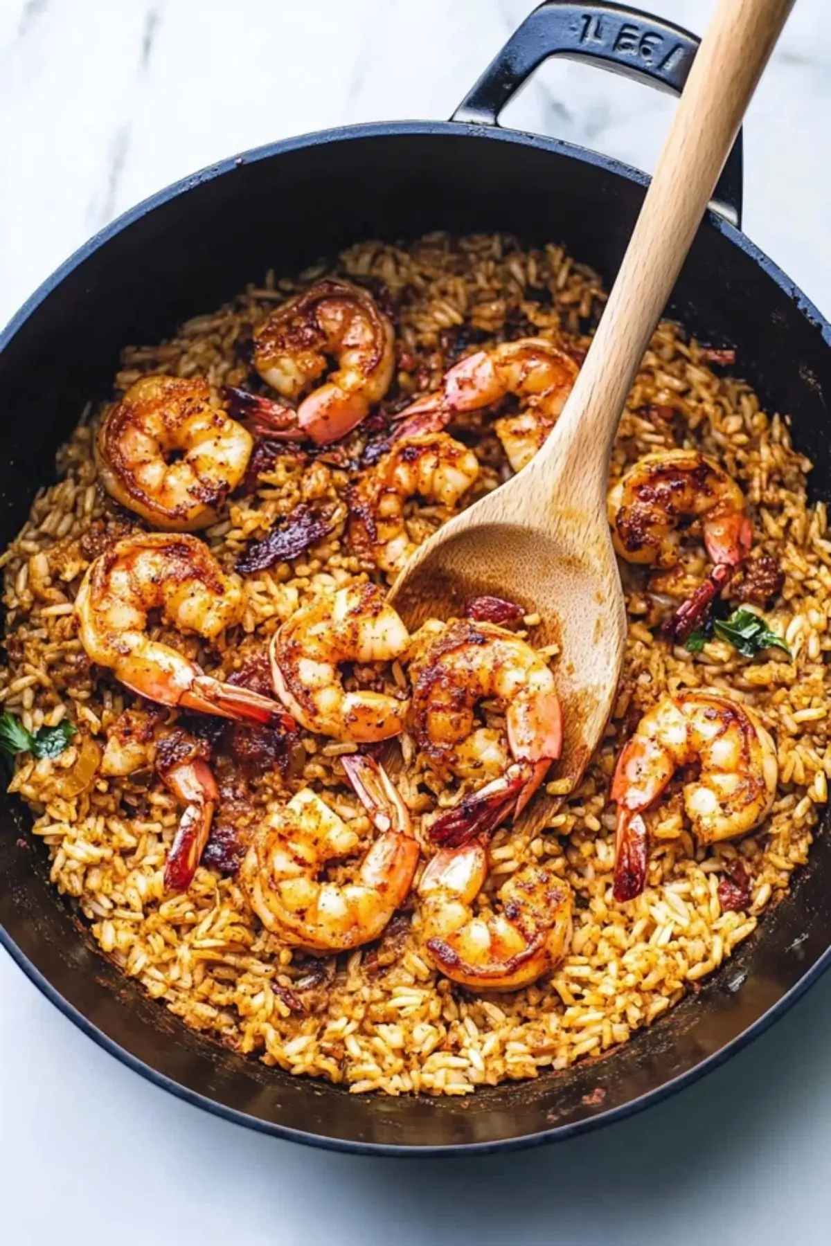 Cajun Shrimp and Rice Skillet