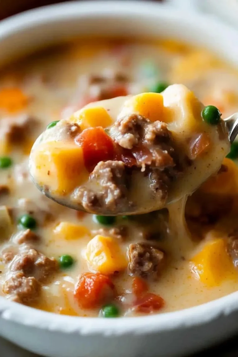 Cheeseburger Soup