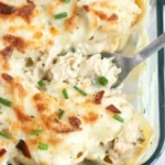 Chicken Alfredo Stuffed Shells